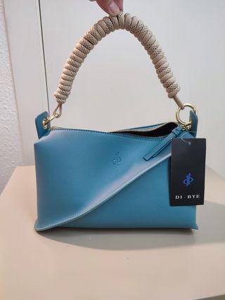 Bolso azul marca DI BYE