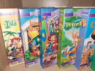 Colección películas de animación SONY VHS