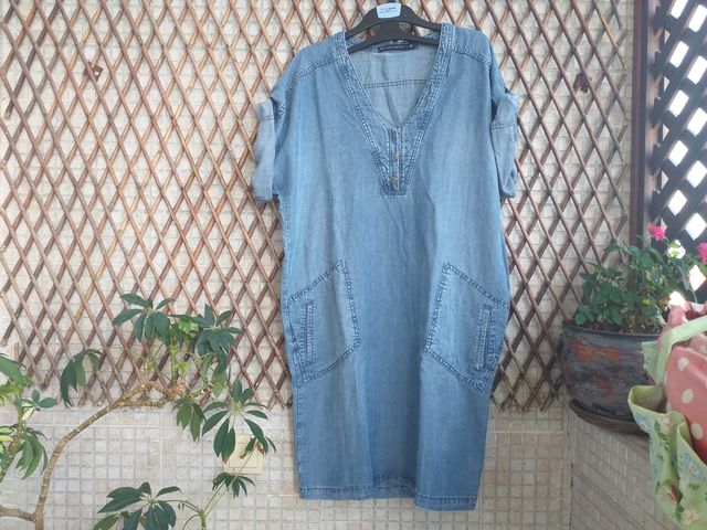 Abito estivo leggero S/M  Zara corto jeans denim