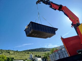 Deposito vertical base plana para agua 40.000litro