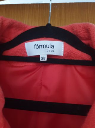Chaqueta mujer Formula joven.