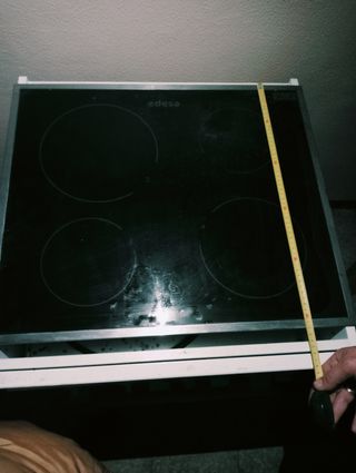 Placa vitrocerámica y horno