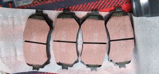 Pastillas de freno EBC DPX2170 y chivato EFA003