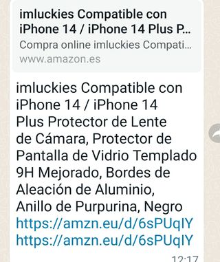 Protector de cámara iPhone 14 imluckies