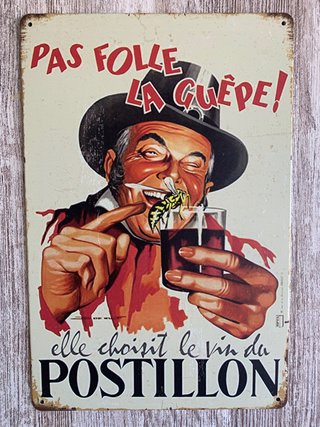 Cartel decoración Postillon