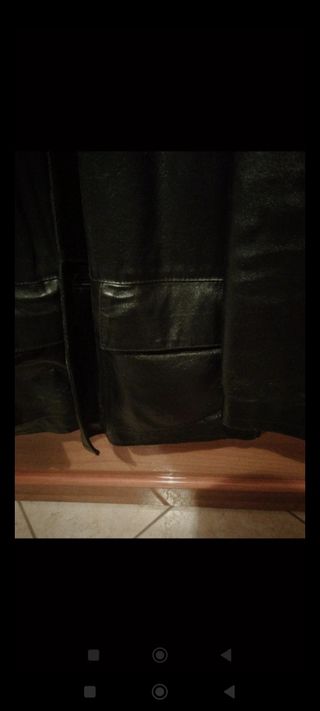 Giacca in pelle maschile vintage