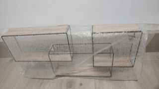 Estantería metal y madera NUEVA