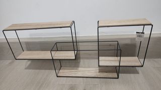 Estantería metal y madera NUEVA