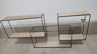 Estantería metal y madera NUEVA