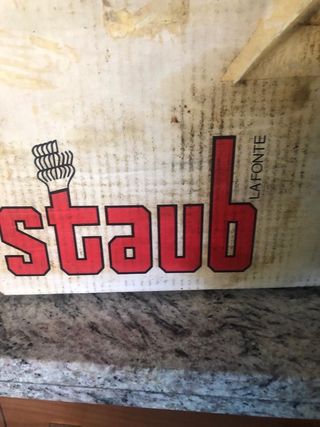 Fondue de hierro marca alemana Staub