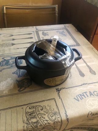 Fondue de hierro marca alemana Staub