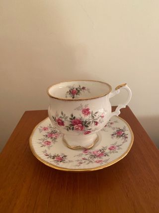 TAZAS PORCELANA INGLESA ELIZABETHAN _1.3