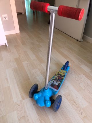 patinete tres ruedas
