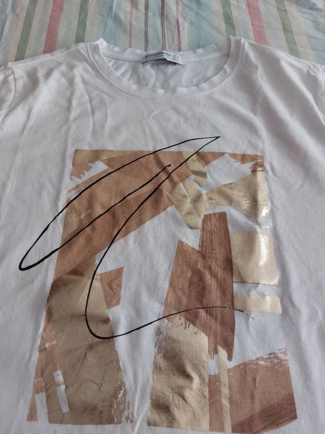 camiseta blanca como nueva