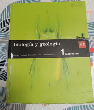 Libro de biología y geología de 1Bachillerato