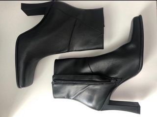 botas botines piel MANGO 38-39 NUEVOS a estrenar