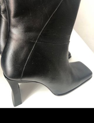 botas botines piel MANGO 38-39 NUEVOS a estrenar