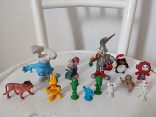 Lote de figuras pvc vintage