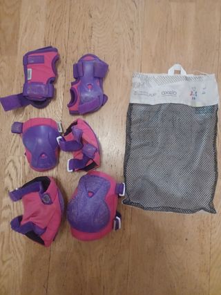 Protectores patinaje niña talla 2XS