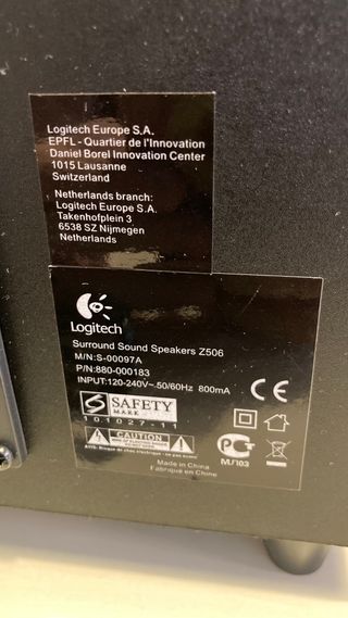 Altavoces Dolby Subwoofer Logitech