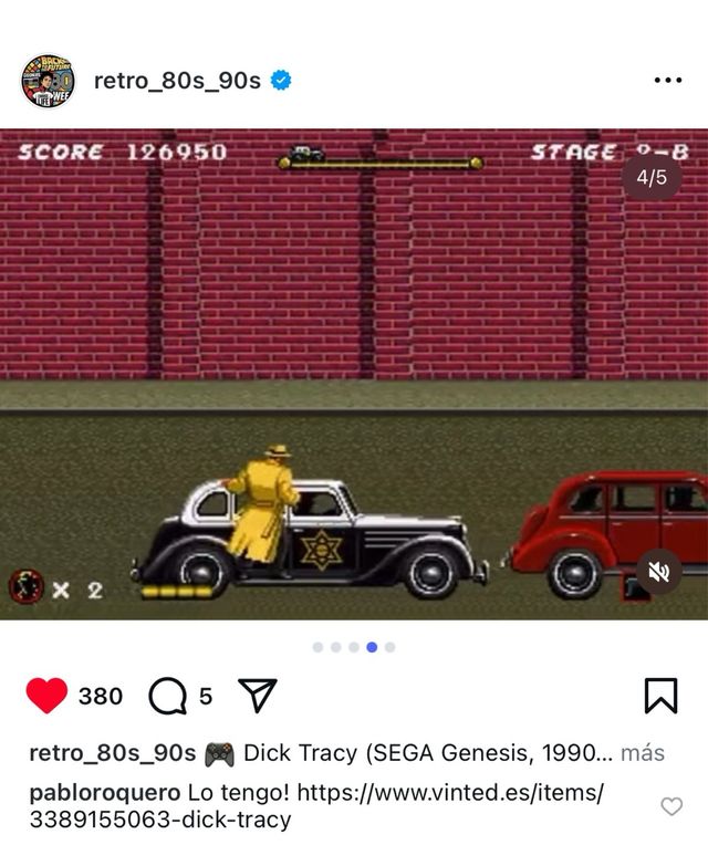 Juego PC Dick Tracy (Titus)