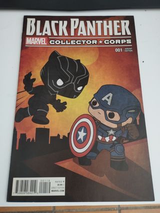 cómic Black Panther 1 en inglés