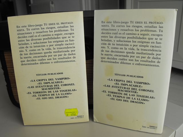 Tú eres el protagonista - Librojuegos Arín