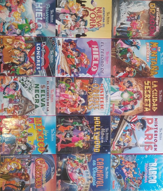 Colección 15 Libros Tea Stilton