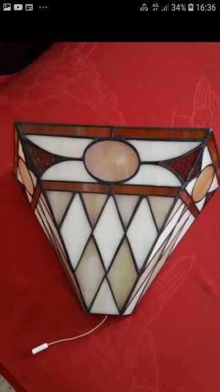 Aplique tipo Tiffany