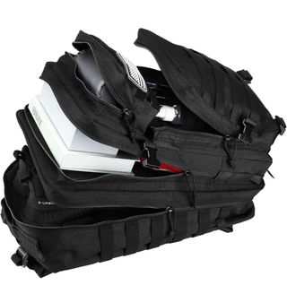 MOCHILA MILITAR NEGRA