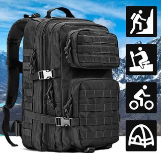 MOCHILA MILITAR NEGRA