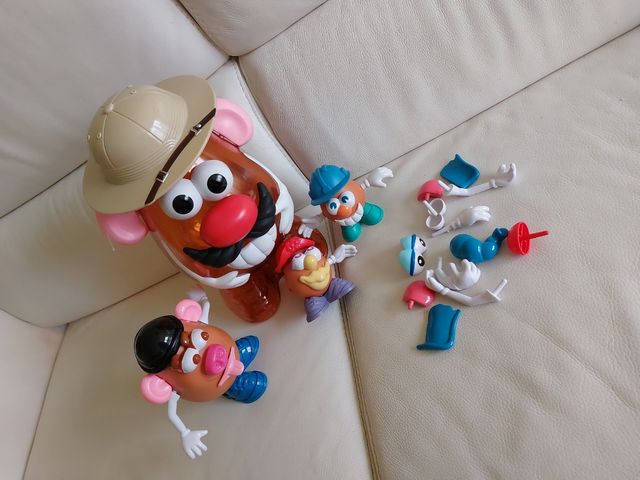 El sr potato. Pack de 6 potatos