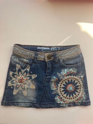 Falda de desigual niña 3/4 años