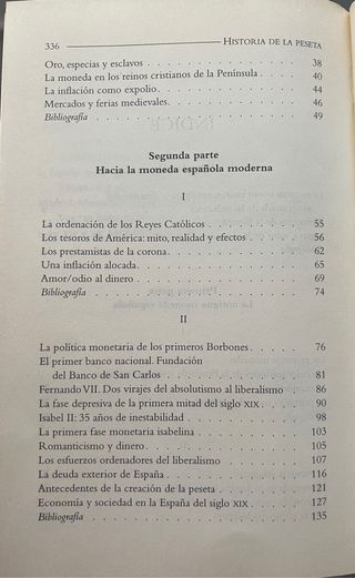 Libro Historia de la Peseta