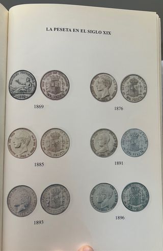 Libro Historia de la Peseta