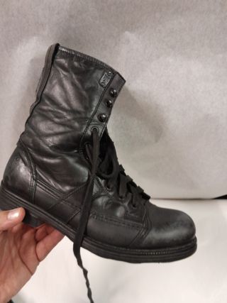 scarpe vera pelle oxs stivali misura 37