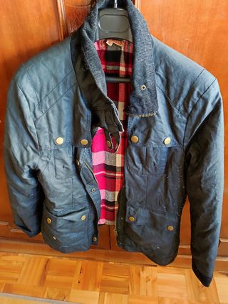Cazadora estilo Barbour