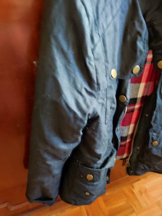 Cazadora estilo Barbour