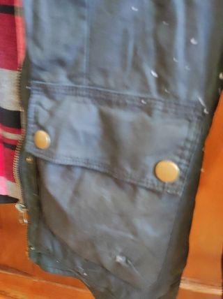 Cazadora estilo Barbour