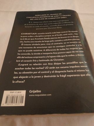 Libro cincuenta sombras de Grey