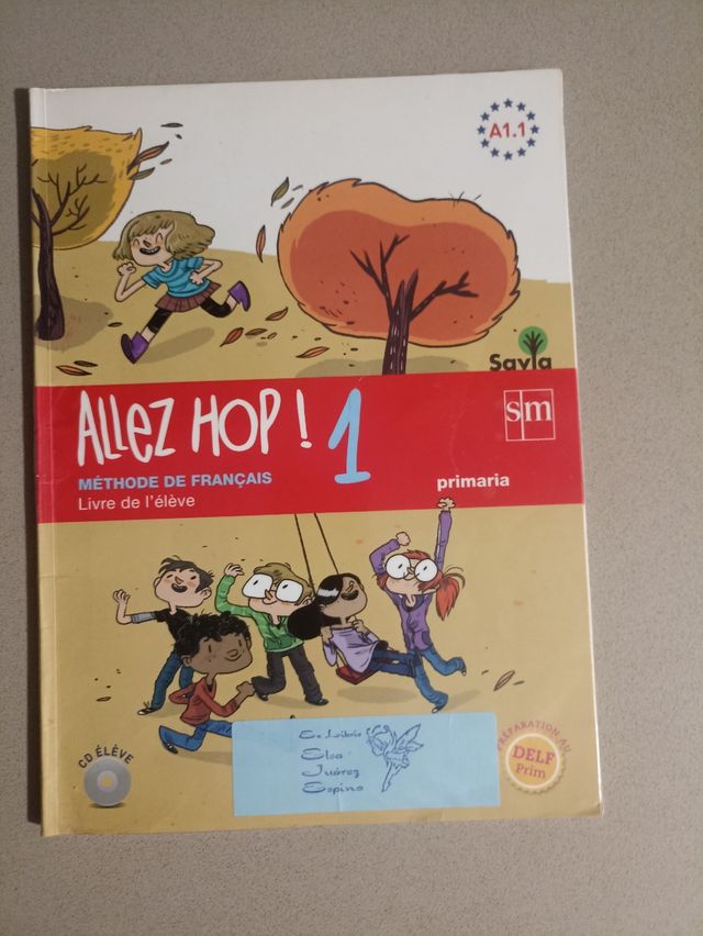 Libro francés 5° primaria