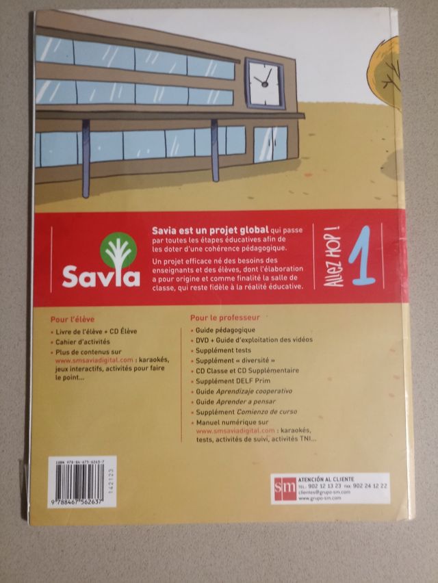 Libro francés 5° primaria