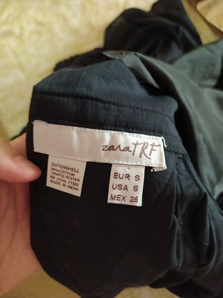 Falda pedrería Zara t.S