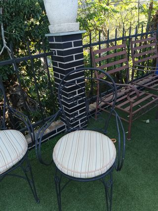 Juego de sillones para jardín