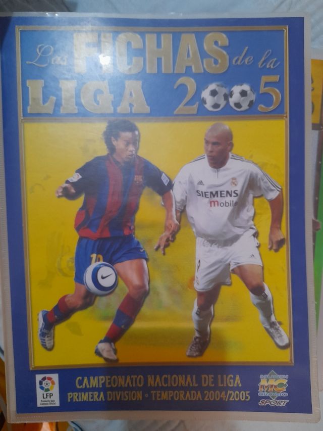 (LEER) Álbumes de LaLiga 2002, 2003, 2004...