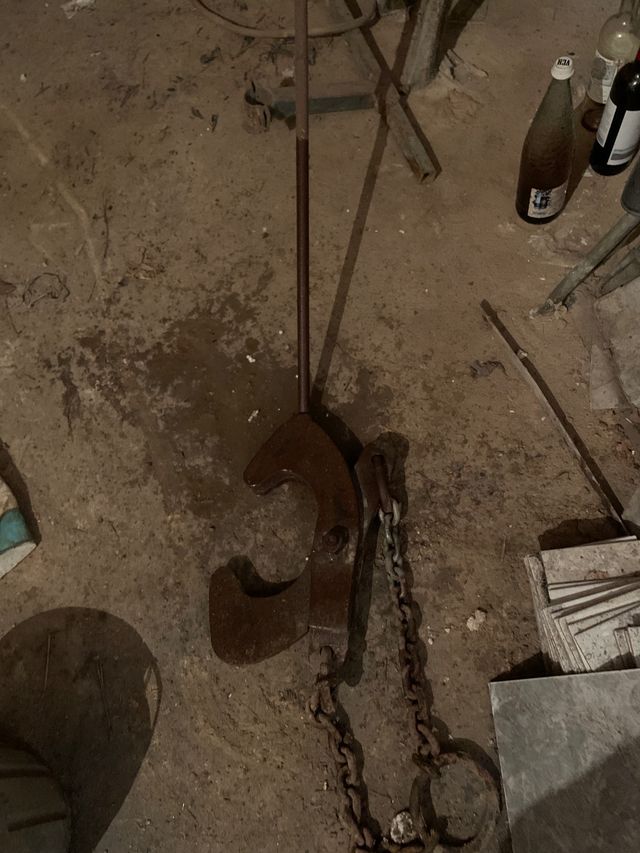 maquina para arrancar cepas u otros arboles