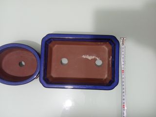 2 Macetas maceteros bonsai