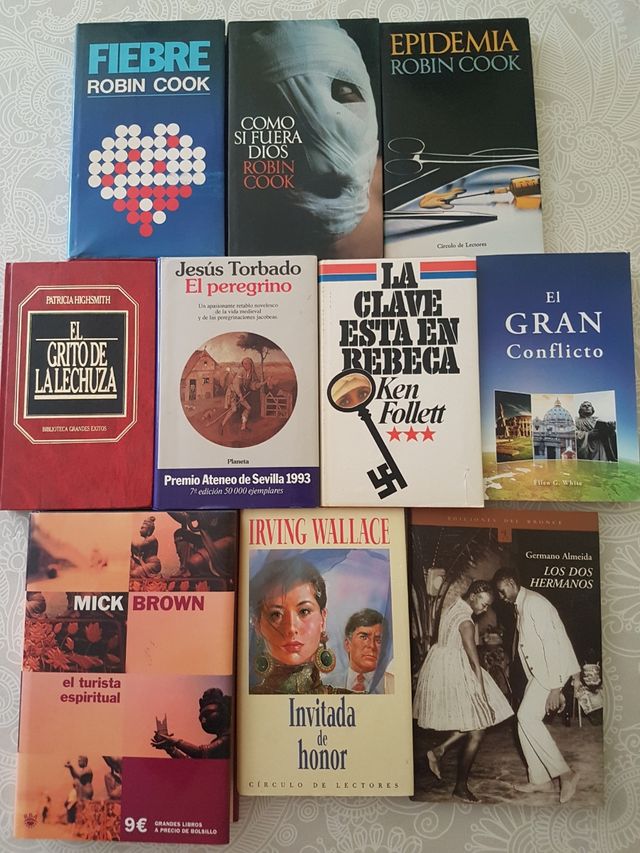 Libros variados.