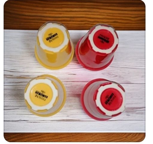 Tazze da caffè set 4 pezzi