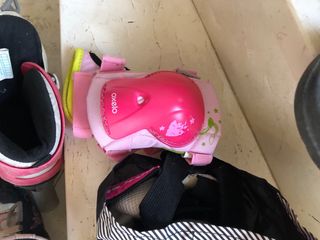 patines linea niña con rodilleras y coderas